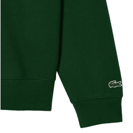 Achat Sweat à capuche jogger homme LACOSTE vert manche