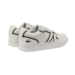 Achat Sneakers Lacoste homme BASELINE blanche profil deux pieds