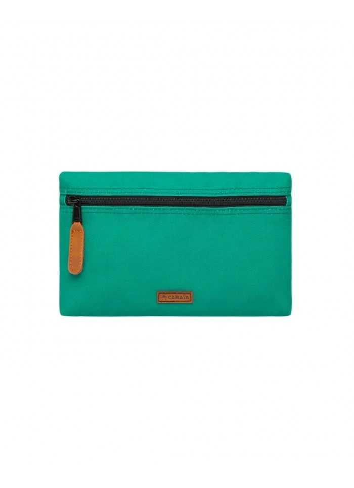 achat Pochette Cabaïa LARGE Kabaka Palace Verte face