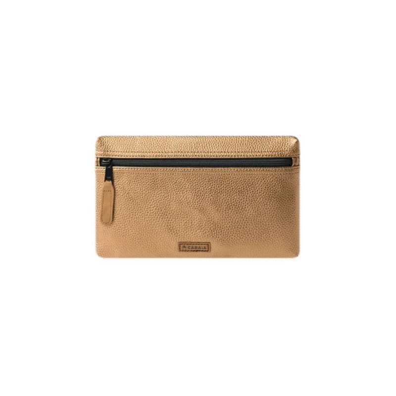 achat Pochette Cabaïa El Dorado LARGE Marron face