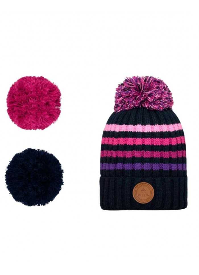 achat Bonnet Cabaïa Enfant (4-6ans) ELEPHANTINI Violet face