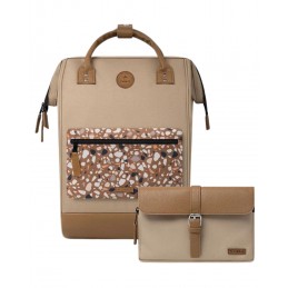 achat Sac à dos 25L Cabaïa ADVENTURER LARGE Kuala-Lumpa Beige pochettes