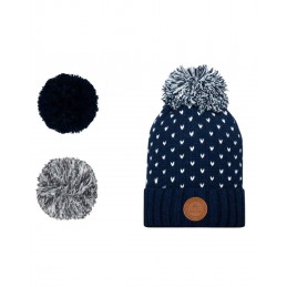 achat Bonnet Cabaïa Enfant LIMONADE Navy 6-12 ans face