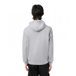 achat Sweatshirt à capuche Lacoste Homme Jogger imprimé Gris dos