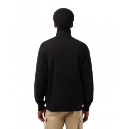 achat Sweatshirt Lacoste Homme à col montant zippé Noir dos