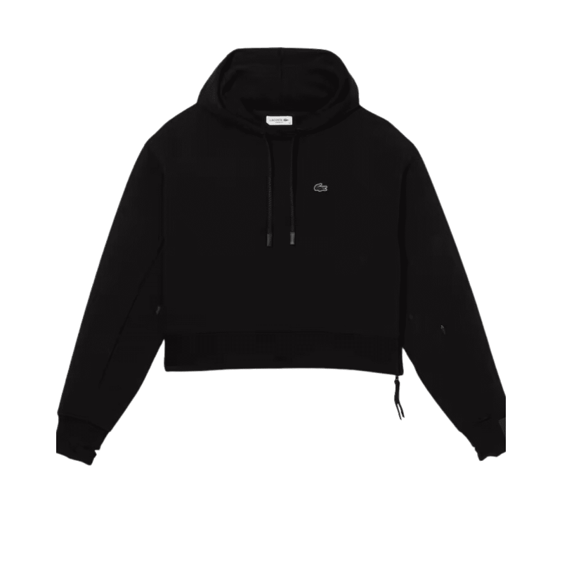 achat Sweatshirt à capuche Lacoste Femme CORE ACTIVE Noir face