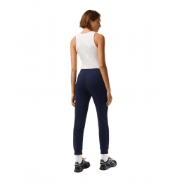 achat Pantalon de survêtement Lacoste Femme Jogger Bleu marine dos