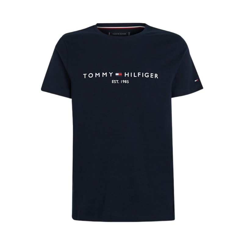 achat T-shirt Tommy Hilfiger Homme CORE LOGO Bleu face