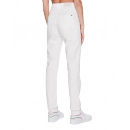 achat Jean Tommy Hilfiger Femme CLASSIC Taille haute Blanc dos