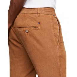 achat Pantalon Chino Tommy Hilfiger Homme BLEECKER velours Marron poche