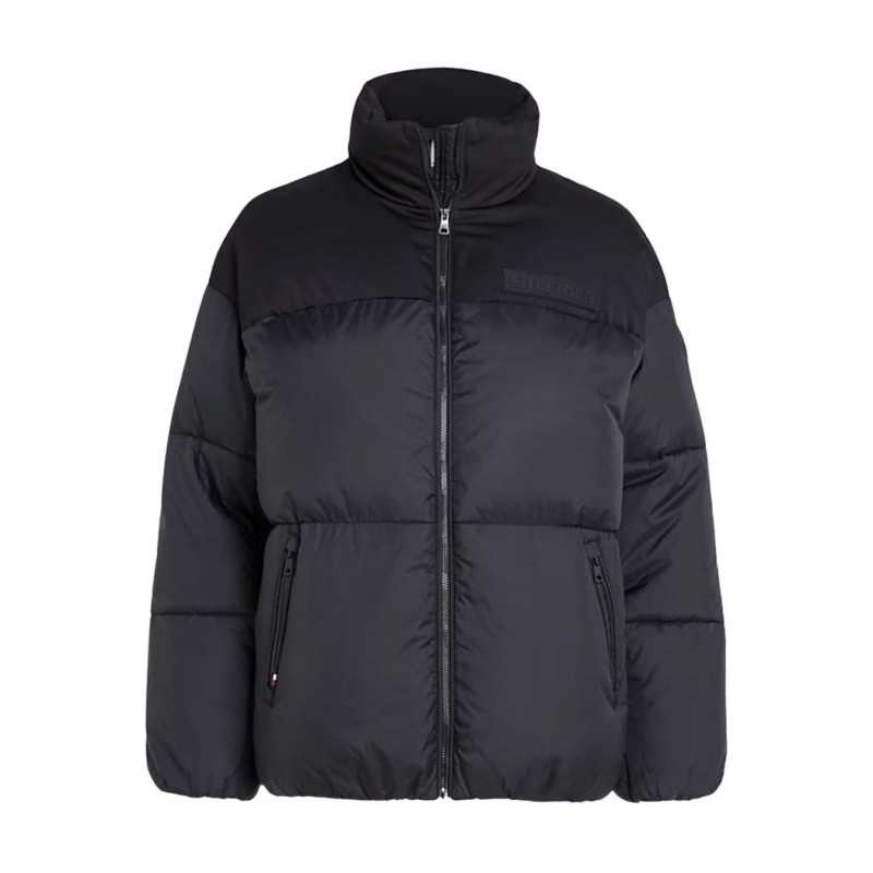 achat Doudoune Tommy Hilfiger Femme NEW YORK PUFFER JACK Noir face