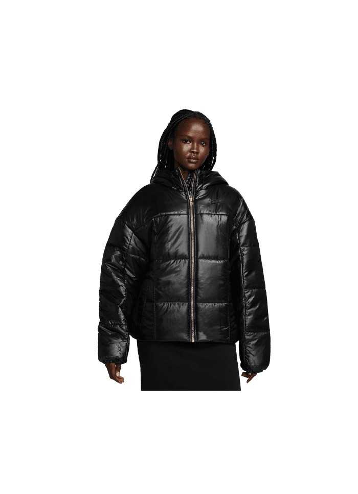 Achat doudoune NIKE femme SPORTSWEAR PE SHINE PUFFER noire face