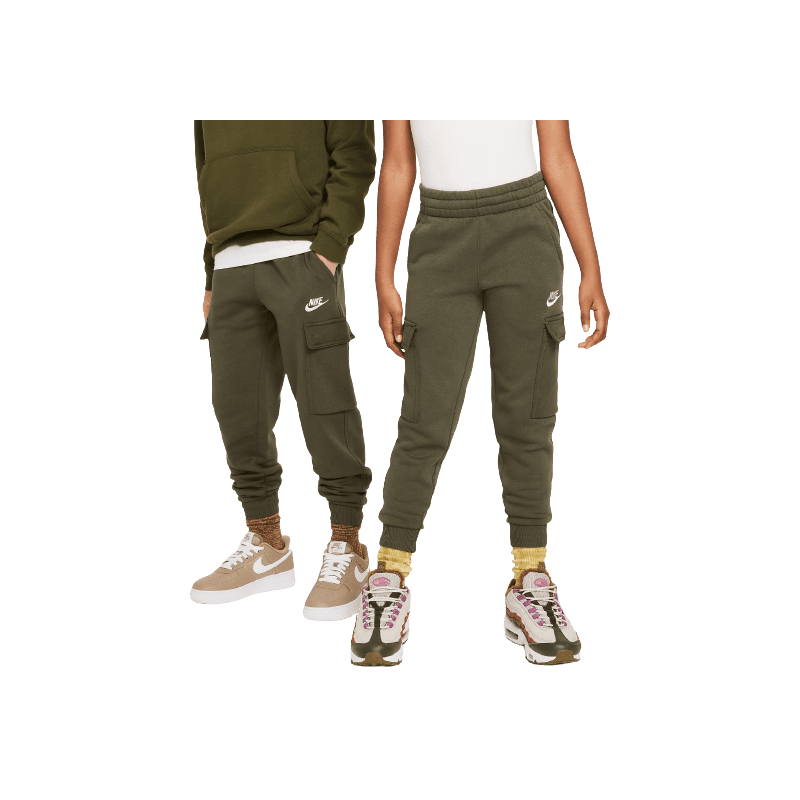 Achat pantalon cargo NIKE adulte SPORTSWEAR CLUB FLEECE vert kaki face