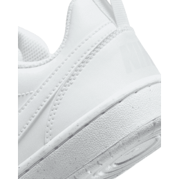 Achat sneakers NIKE enfant COURT BOROUGH LOW RECRAFT (GS) blanches arrière