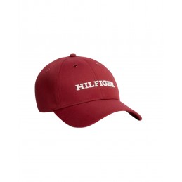 achat Casquette à logo appliqué Tommy Hilfiger Rouge face