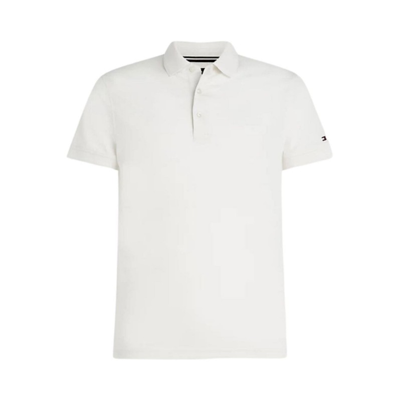 achat Polo Tommy Hilfiger Homme ESS JERSEY Blanc face