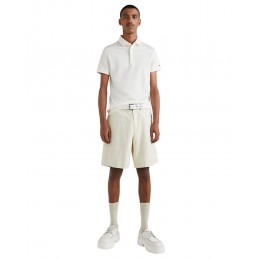 achat Polo Tommy Hilfiger Homme ESS JERSEY Blanc tenue