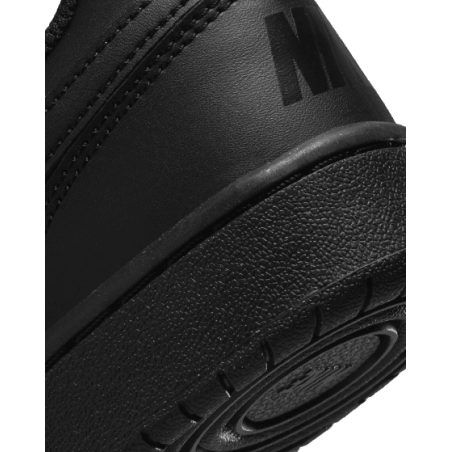 Achat sneakers NIKE enfant COURT BOROUGH LOW RECRAFT (GS) noires arrière