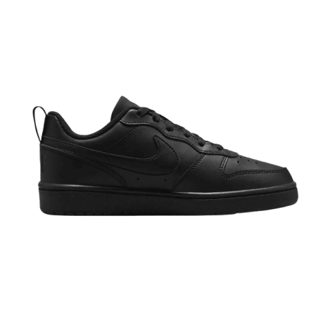 Achat sneakers NIKE enfant COURT BOROUGH LOW RECRAFT (GS) noires profil