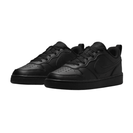 Achat sneakers NIKE enfant COURT BOROUGH LOW RECRAFT (GS) noires côté