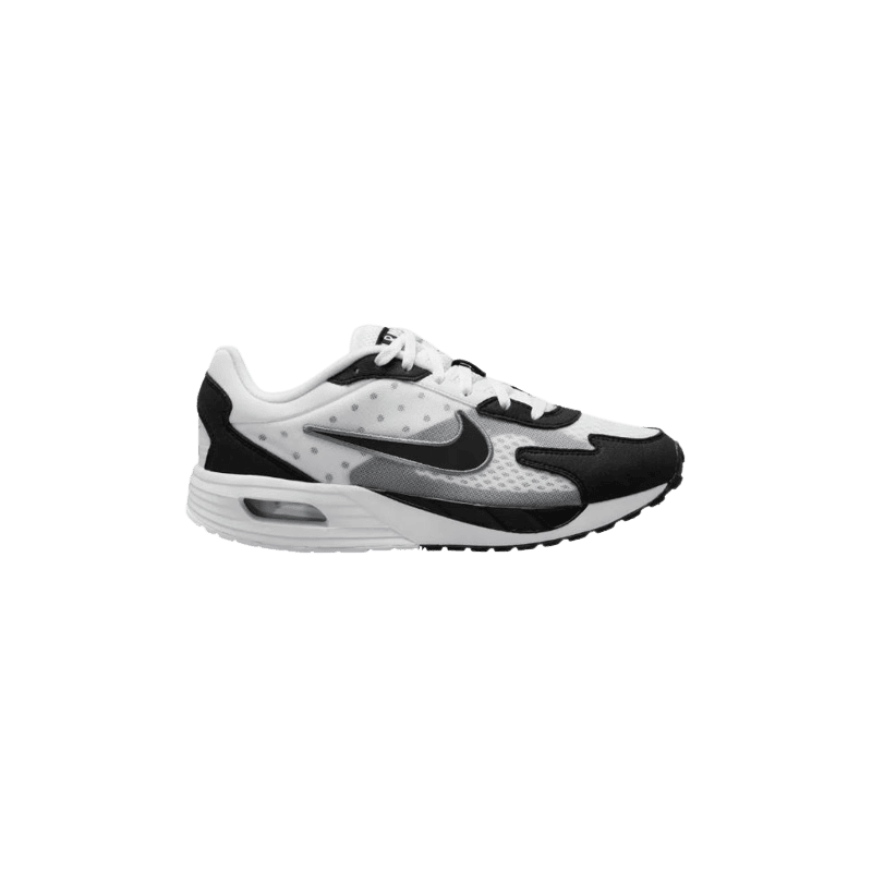 Achat sneaker NIKE homme AIR MAX SOLO blanche/noire profil droit