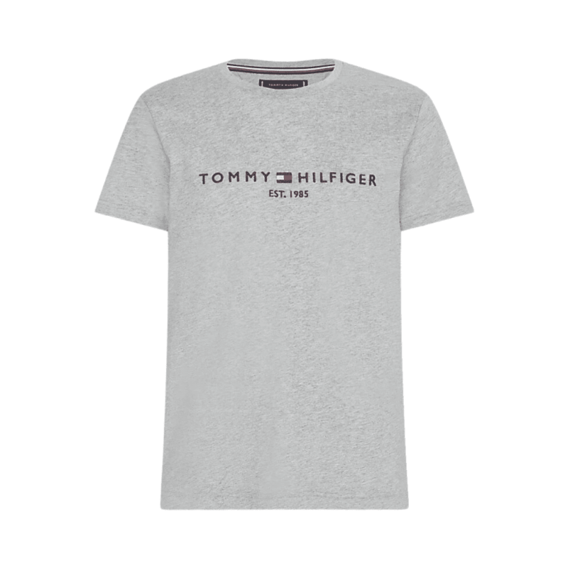 achat T-shirt Tommy Hilfiger Homme LOGO Gris face