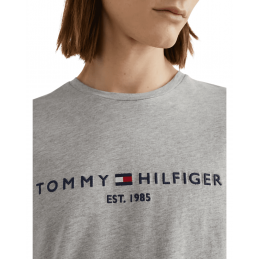 achat T-shirt Tommy Hilfiger Homme LOGO Gris logo