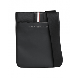 achat Sac bandoulière Tommy Hilfiger CORPORATE MINI Noir face