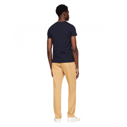 achat T-shirt Tommy Hilfiger Homme STRETCH SLIM Bleu dos