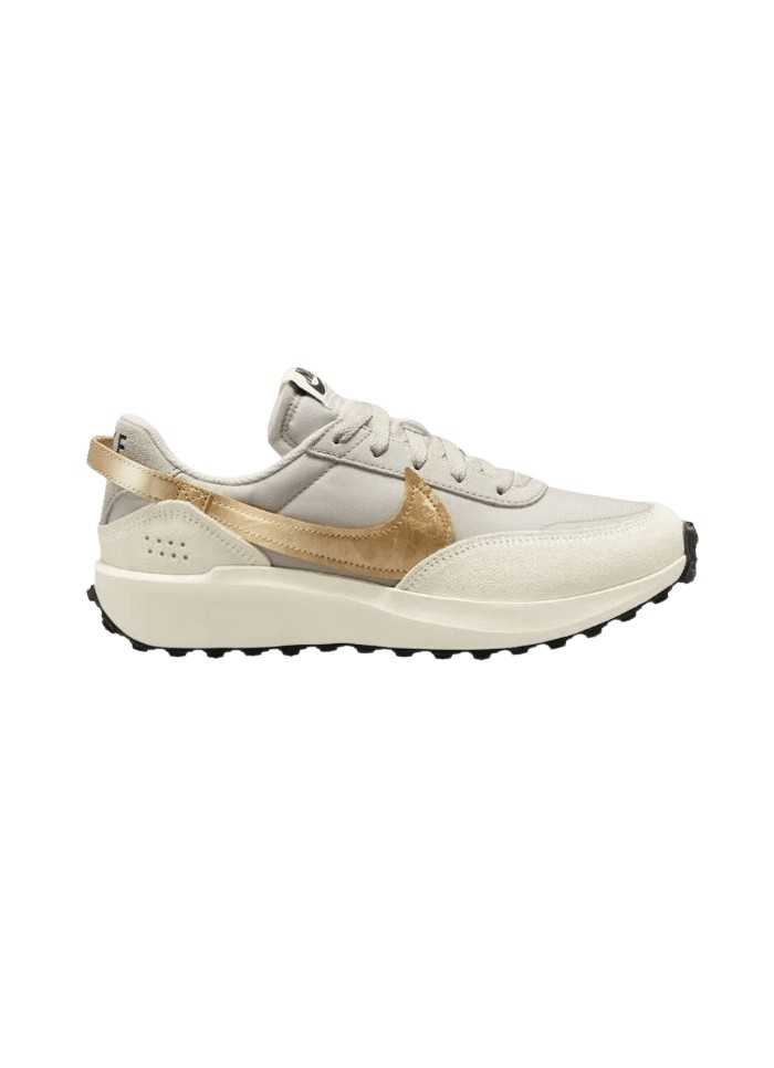 achat Chaussures Femme NIKE WAFFLE DEBUT Beige