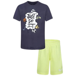 achat Ensemble Nike Enfant Dri-Fit BLOCKED Bleu face