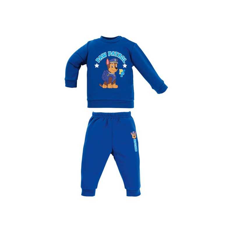 achat Ensemble de survêtement Bébé garçon PAT PATROUILLE Bleu face