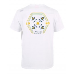 T-shirt Oxbow Homme Logo Blanc
