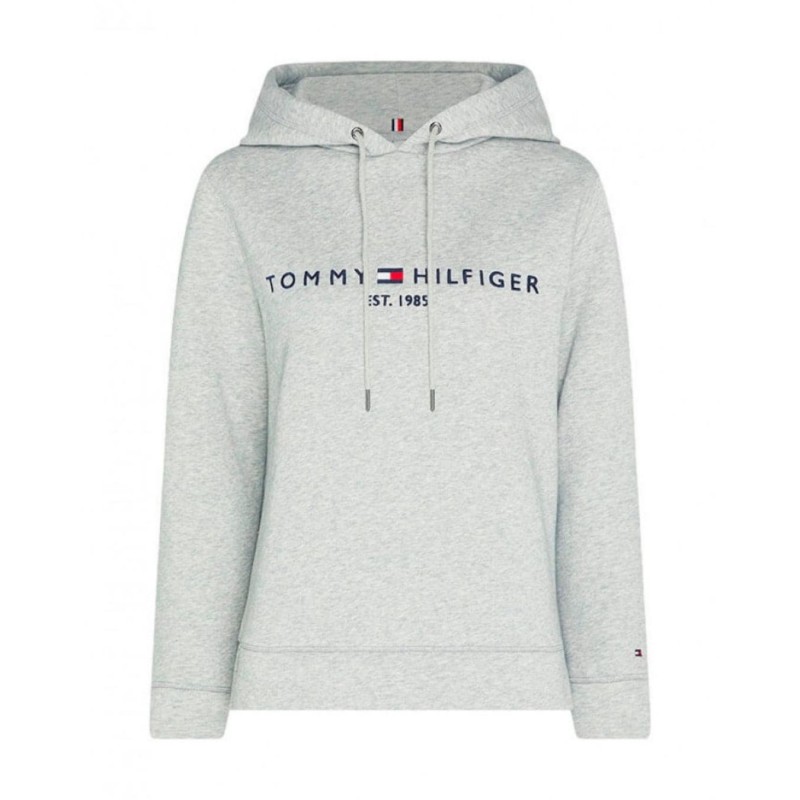 achat Sweatshirt à capuche Tommy Hilfiger Femme HERITAGE Gris face
