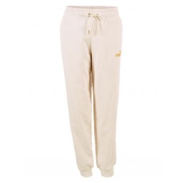 achat Pantalon de survêtement Puma Femme MINIMAL GOLD Beige face