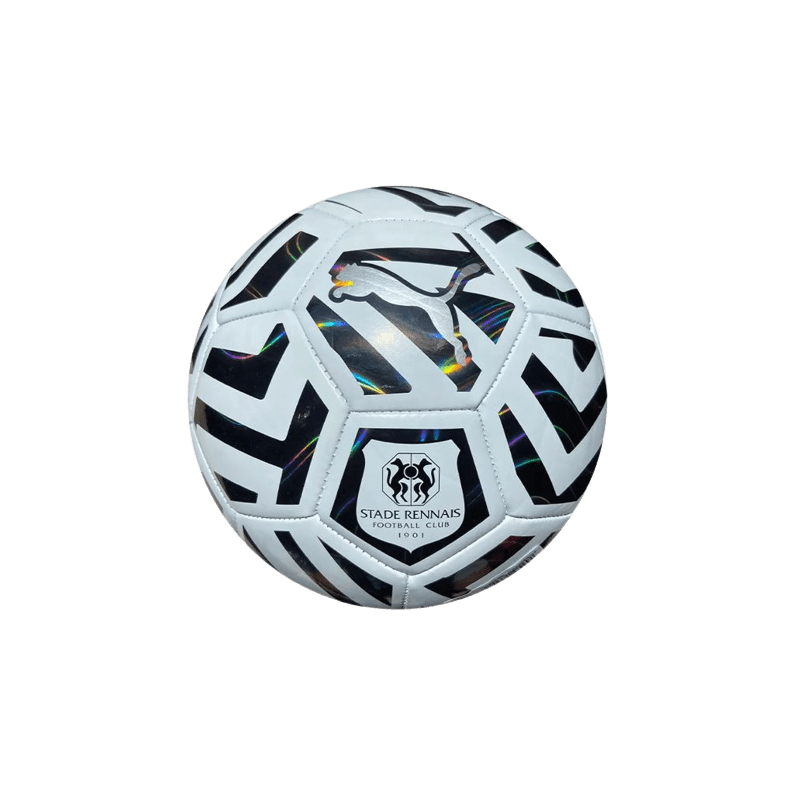 achat Ballon de football du Stade Rennais SRFC FAN BALL Blanc face