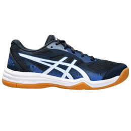 achat Chaussures handball ASICS enfant UPCOURT 5 bleu face