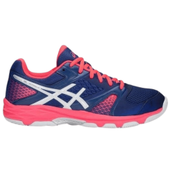 achat Chaussures indoor ASICS Femme GEL-DOMAIN 4 Bleu/Rose profil