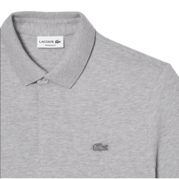 achat Polo LACOSTE homme SMART PARIS gris logo