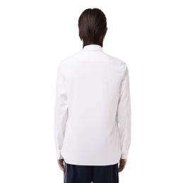 achat Chemise LACOSTE homme SLIM FIT blanc dos
