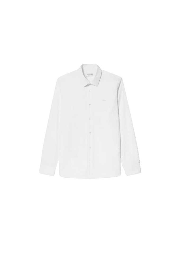 achat Chemise LACOSTE homme SLIM FIT blanc face