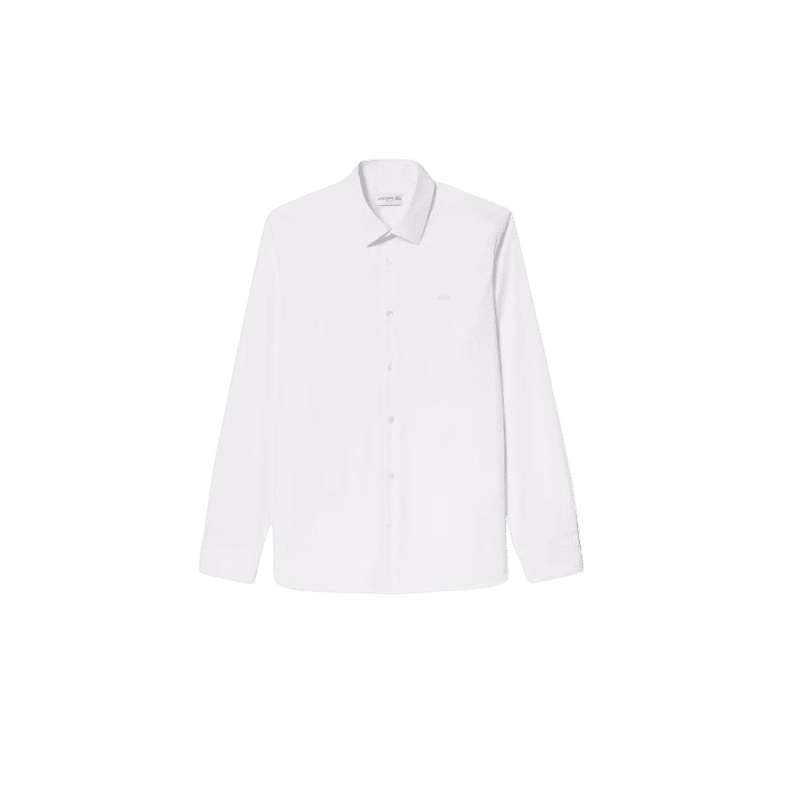 achat Chemise LACOSTE homme SLIM FIT blanc face