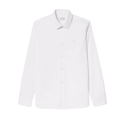 achat Chemise LACOSTE homme SLIM FIT blanc face
