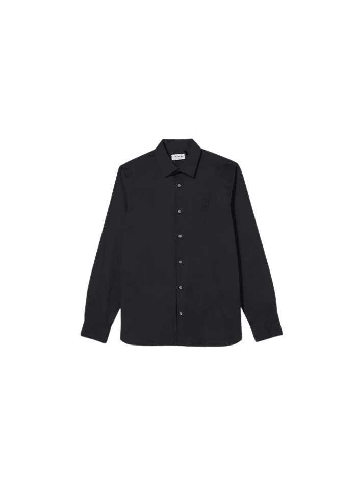 achat Chemise LACOSTE homme SLIM FIT noir face