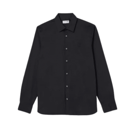 achat Chemise LACOSTE homme SLIM FIT noir face