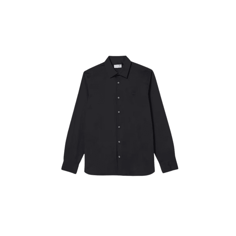 achat Chemise LACOSTE homme SLIM FIT noir face