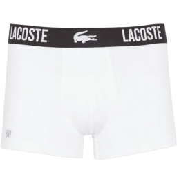 achat Lot de 3 boxers LACOSTE COURT CORE PERFORMANCE tricolore blanc