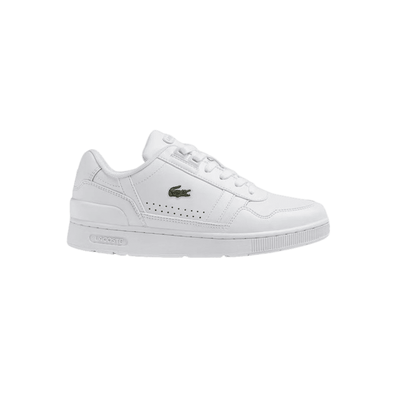 achat Sneakers LACOSTE femme T-CLIP blanc profil