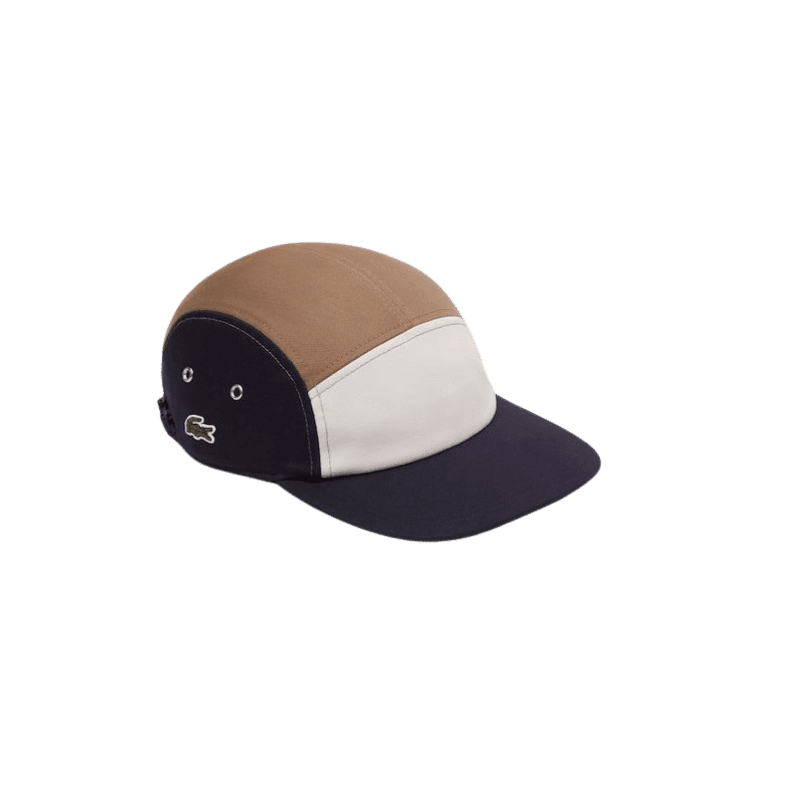 Casquette LACOSTE unisexe COLOR BLOCK bleu