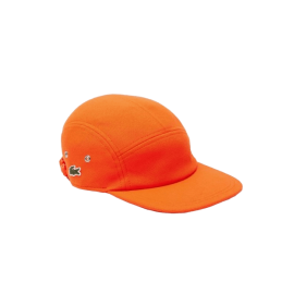 achat Casquette LACOSTE unisexe GIROLLE orange profil